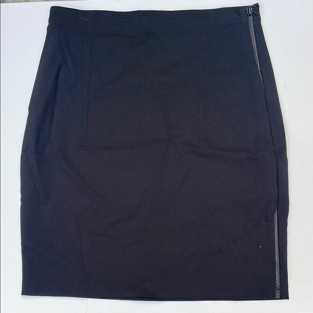 Alexander Wang Black Pencil Skirt with Side Zipper